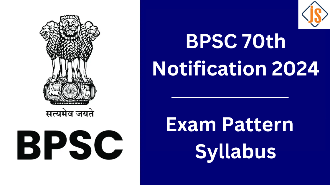 BPSC 70th Notification 2024 out, Check details for 2035 posts