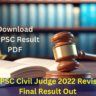 UPPSC Civil Judge 2022 Revised