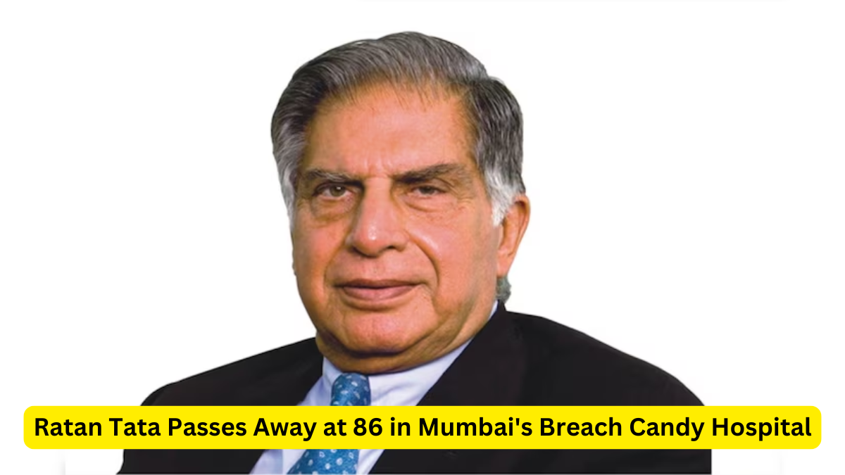 Ratan Tata Passes Away At 86 In Mumbai's Breach Candy Hospital » Josh ...