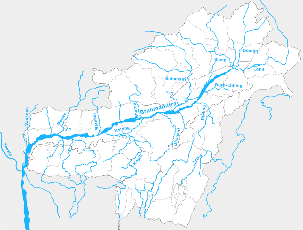 The Brahmaputra River System: know it's Origin and Tributaries