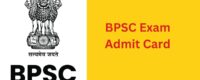 BPSC 70th CCE Admit Card 2024